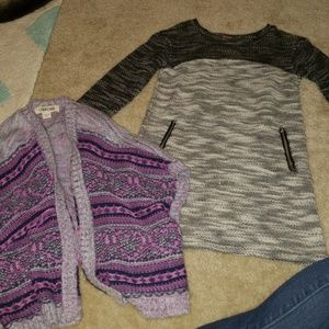 Sweater and sweater dress